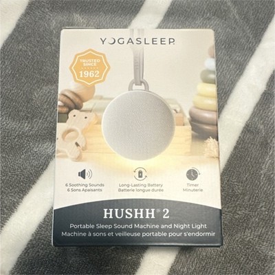 Yogasleep Hushh 2 Portable White Noise Machine & Night Light White