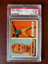 1957 Topps Paul Hornung #151 PSA 6 (MC) Rookie RC