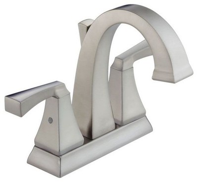 Delta Faucet 2551-SSMPU-DST Faucet 4'' Brass 1.2 GPM Compression Brilliance SS