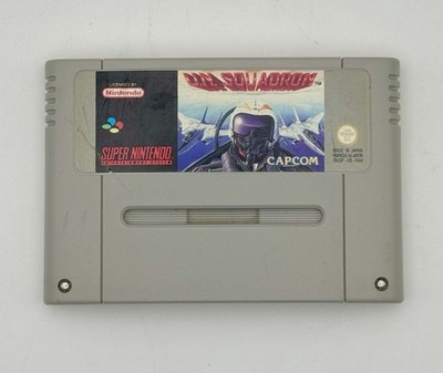 UN Squadron SNES Nintendo Super Nintendo PAL Original Spiel Cartridge Capcom