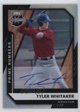 2021 Elite Extra Edition Prime Numbers A Signatures Tyler Whitaker Auto 12br