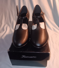 1Theatricals 2" Character Shoes. T-Strap. Black. Size 9. New.