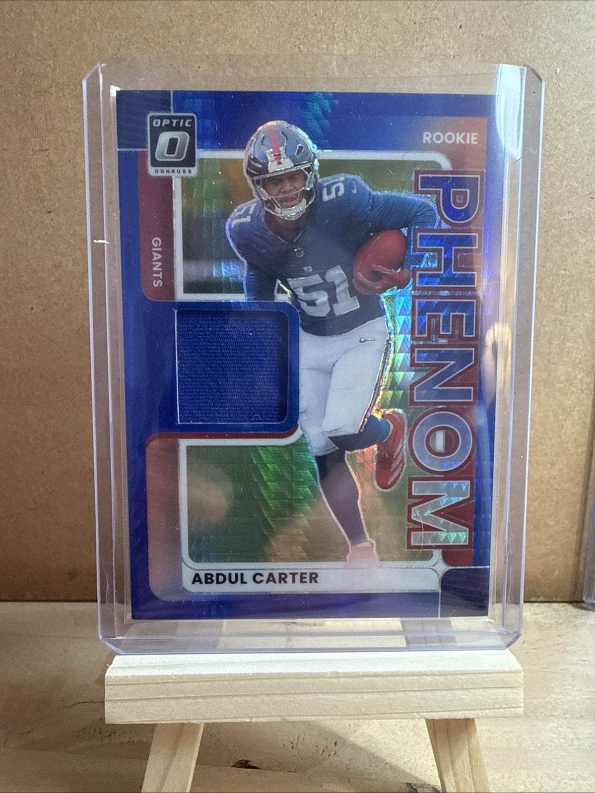 Abdul Carter Panini Donruss Optic Rookie Phenoms #ACR Blue Hyper