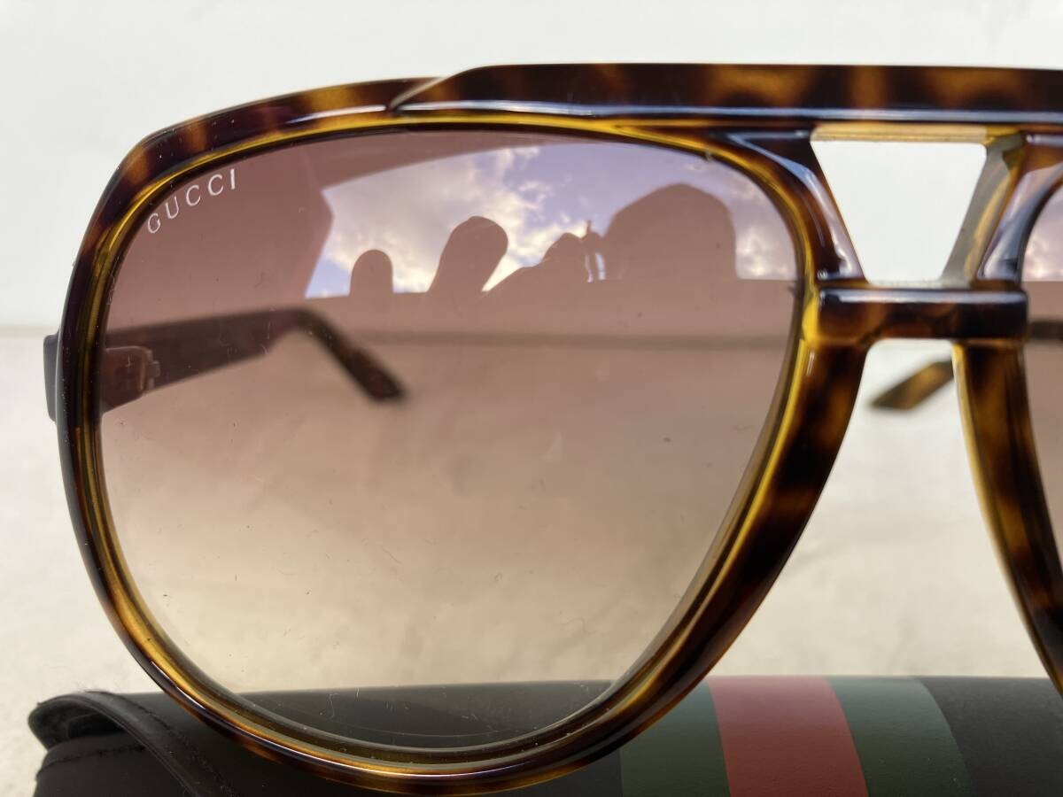 GUCCI GG 1622 S 7919M 63 14 Shelley line aviator double bridge 2 bridge teardro thumbnail 2