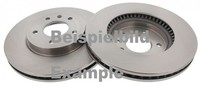 2X Bremsscheibe Vorderachse FüR Alfa Romeo 159 Sportwagon Brera Giulietta