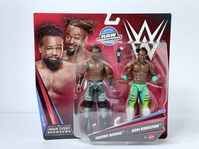 WWE Main Event Showdown Series 25 Xavier Woods & Kofi Kingston 2-pack Fig Mattel