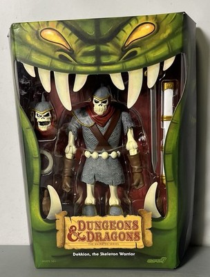 DUNGEONS and DRAGON Animated Series DEKKION SKELETON WARRIOR Super 7 Ultimates