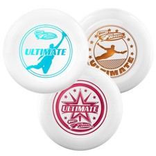 Wham-O Flying Disc 3 Pack Flying Disk Toy Frisbee Disc 175g Beach/Backyard Play