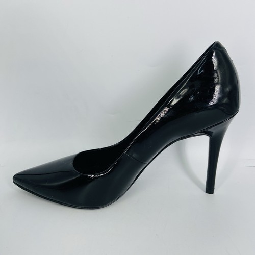 MICHAEL KORS Women's 8.5 M Black Patent Leather Heels Pump Court Shoes - Picture 6 of 8