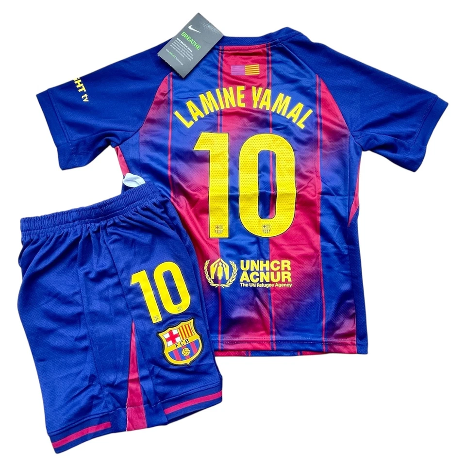 Kit Completo calcio bambino Fc Barcellona Yamal 2025/26 fino ai 13 anni - Imagen 4 de 4