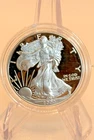 2000-P Proof $1 American Silver Eagle Box, OGP & COA