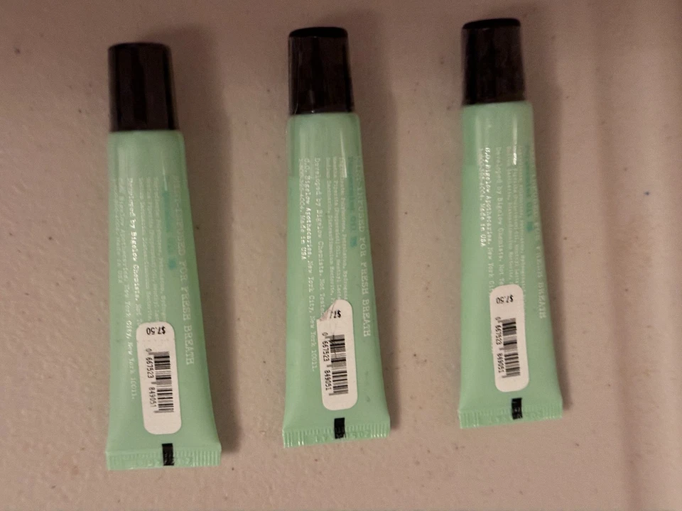 BATH & BODY WORKS MENTHA LIP SHINE MINT MENTHA TINT GLOSS NO 502 CO BIGELOW 3X - Image 3 of 4