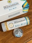 2024 Bahamas 25 Cents Coin Commemorative 50th aniversary Full Roll Ltd Ed