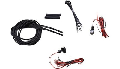 Custom Dynamics Micro Bullet LED Turn Signals Black Red