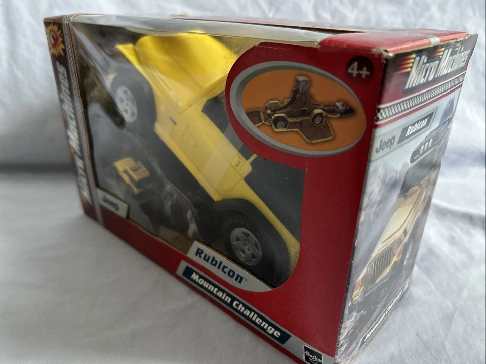 Micro Machines, Hasbro, 2004, Jeep, Rubicon, игровой набор Mountain Challenge, новый в коробке - Изображение 3 из 4