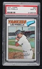 1977 Topps Lou Piniella #96 PSA 9 MINT 0b2
