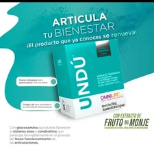 Undù Omnilife diseñados para el bienestar de las articulaciones, Y  los huesos