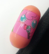 2004 Pokemon Mighty Beanz 5 Jigglypuff Bean Vintage Moose Collectible