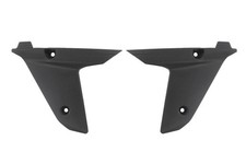 Bouchons de radiateur, couleur Noir s'adapte pour HUSQVARNA TC 250-510 2008-2009