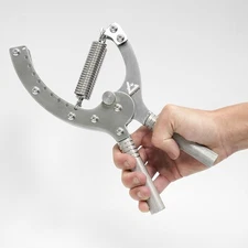 Adjustable Hand Gripper - 10-120KG Stainless Steel Grip Strength Trainer for Arm