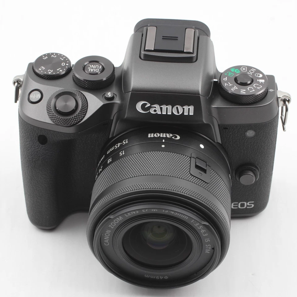 【COMO NUEVA con caja】Cámara digital Canon EOS M5 24,2 MP negra con kit de 15-45 mm de Japón Foto 2 de 4