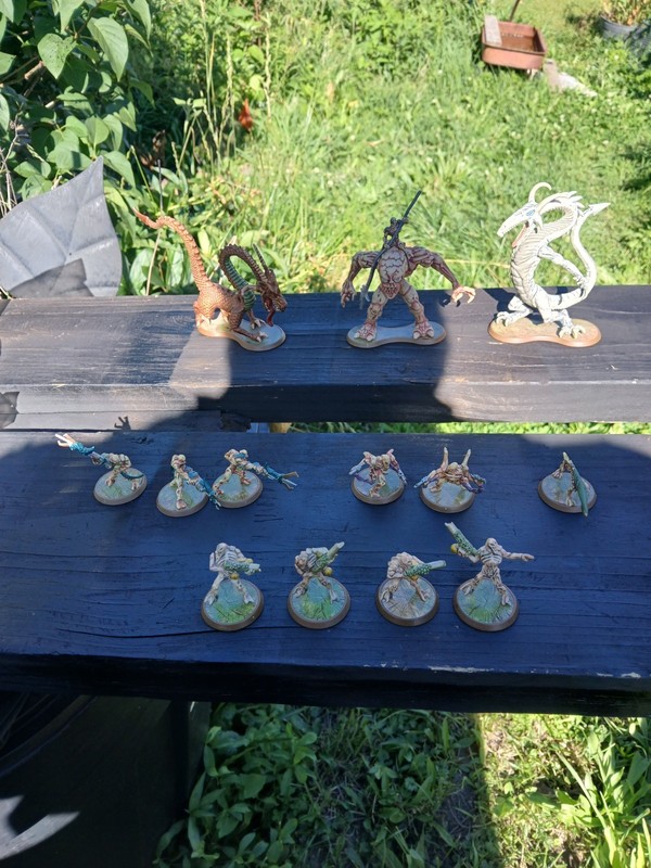 14 Classic heroscape miniatures with no cards