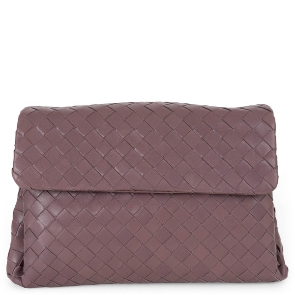 Bottega Veneta Intrecciato Leather Clutch Bag