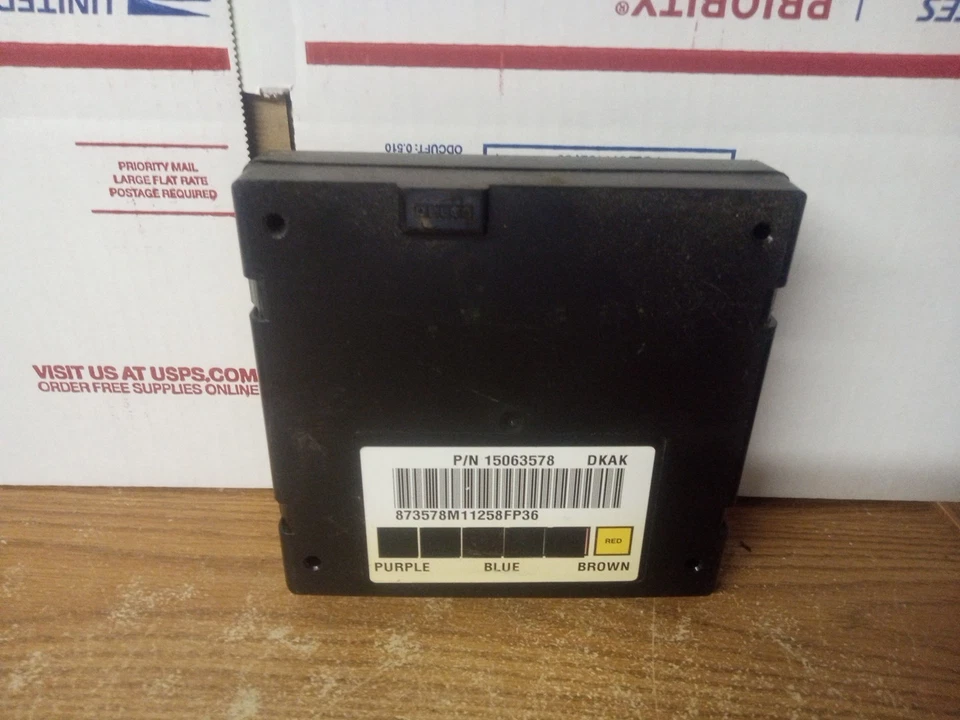 2002-2004 CHEVROLET S10 / SONOMA ТЕЛА УПРАВЛЕНИЯ МОДУЛЬ BCU BCM 15081796 DNFM OEM - Изображение 3 из 4