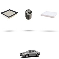 Hoffcar Wartungskit - 3 Filter Kompatibel Mit Dodge Avenger 2.0 115Kw Ab 200