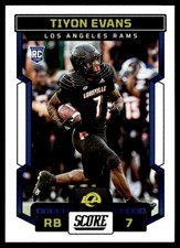 2023 Score Tiyon Evans RC #336 TS1