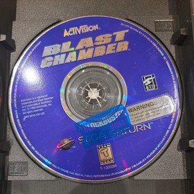 BLAST CHAMBER (Sega Saturn 1994) Box,cover art,Disc
