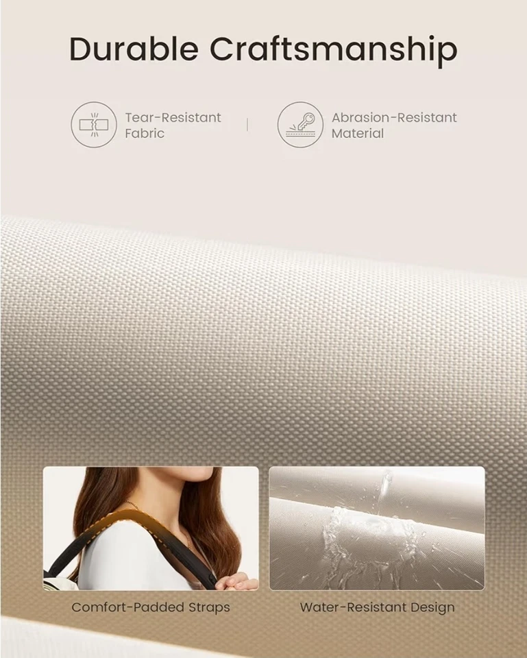 Mochila para computadora portátil para mujer se adapta a computadora de 15,6 pulgadas, mochilas de viaje con USB Foto 2 de 4