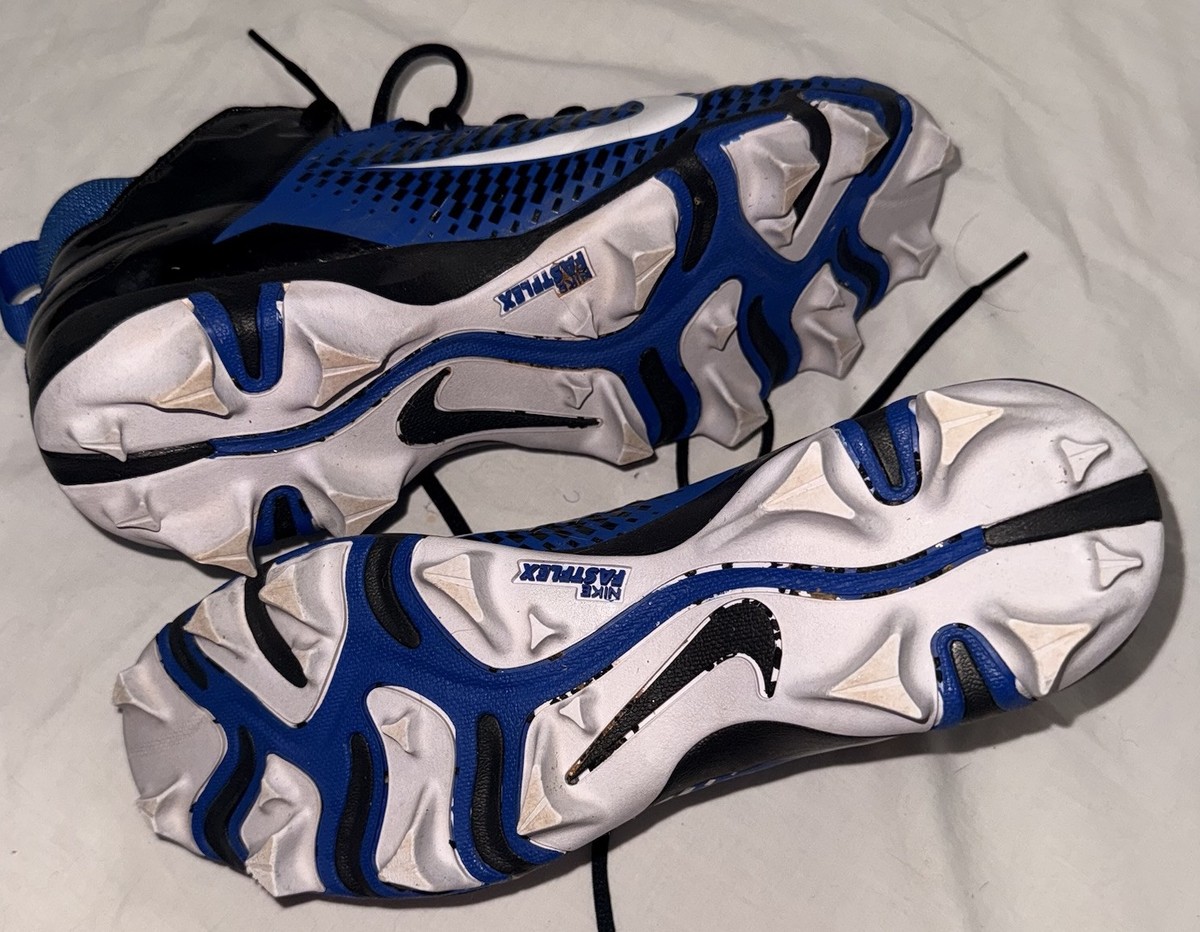 Nike Alpha Menace 2 Shark Football Cleats Mens 12 Blue White Performance AQ7653- Amazon.com | Nike Alpha Menace Pro 3 CT6649-414 Game Royal  main image 3