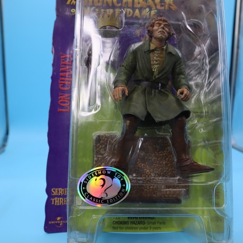 Figura Lon Chaney Universal Studios Monsters Hunchback of Notre Dame 2000 nueva en paquete - Imagen 2 de 3