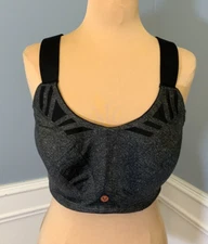 LIVI Lane Bryant Sports Bra 42D Underwire Convertible Strap Max Support Active