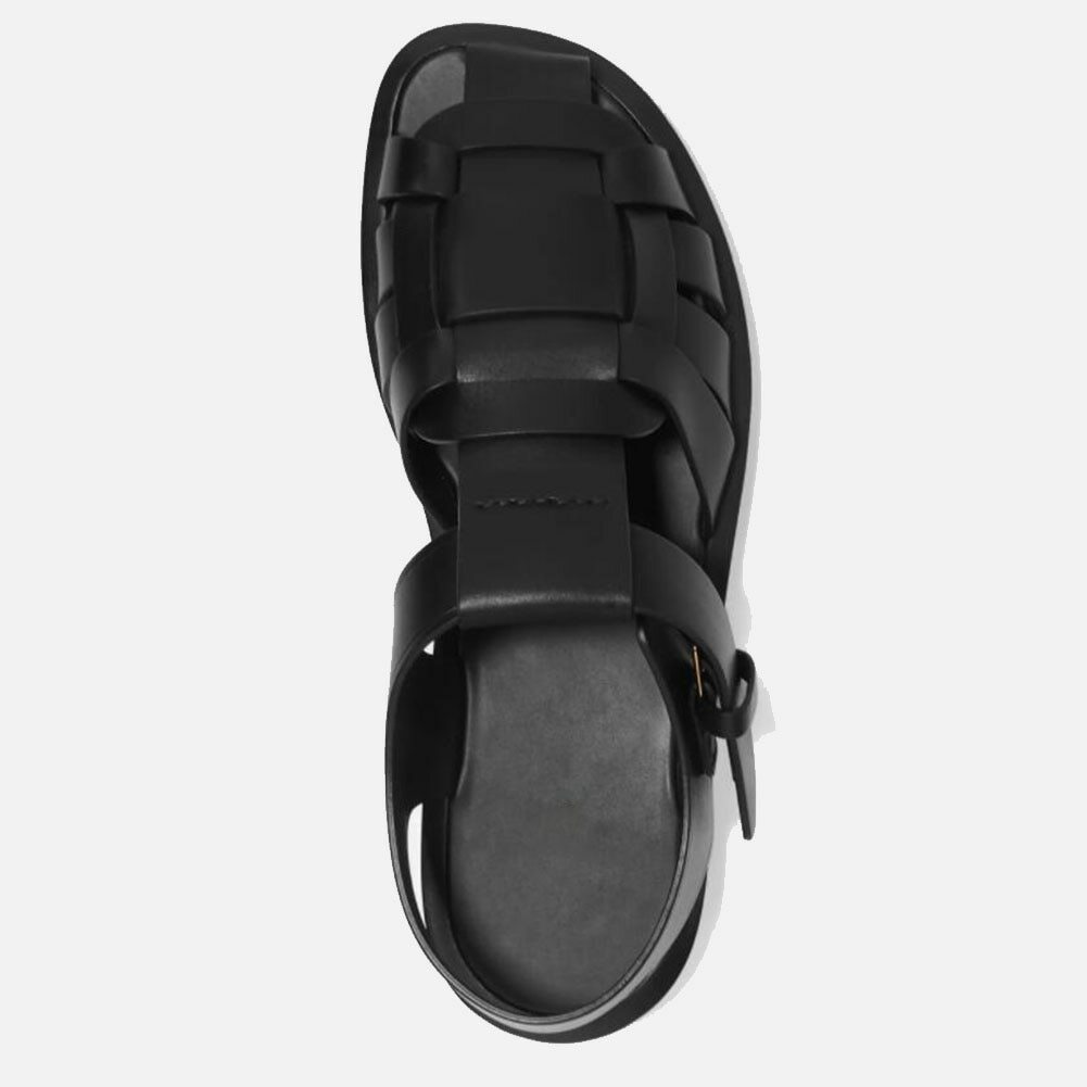 2021 Woven Leather Sandals Women's Leather Shoes Hot Sale eBay