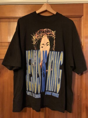 Remake KanYe West AWGE Jesus Is King Yeezy Sunday Service LA T 