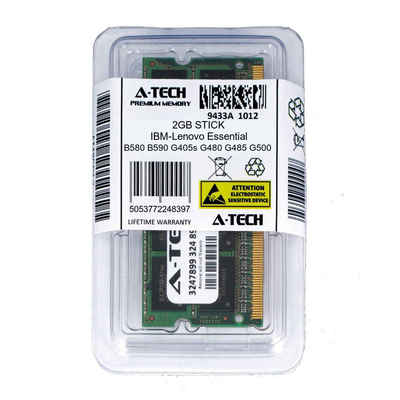 2GB SODIMM IBM-Lenovo Essential B580 B590 G405s G480 G485 G500 Ram Memory
