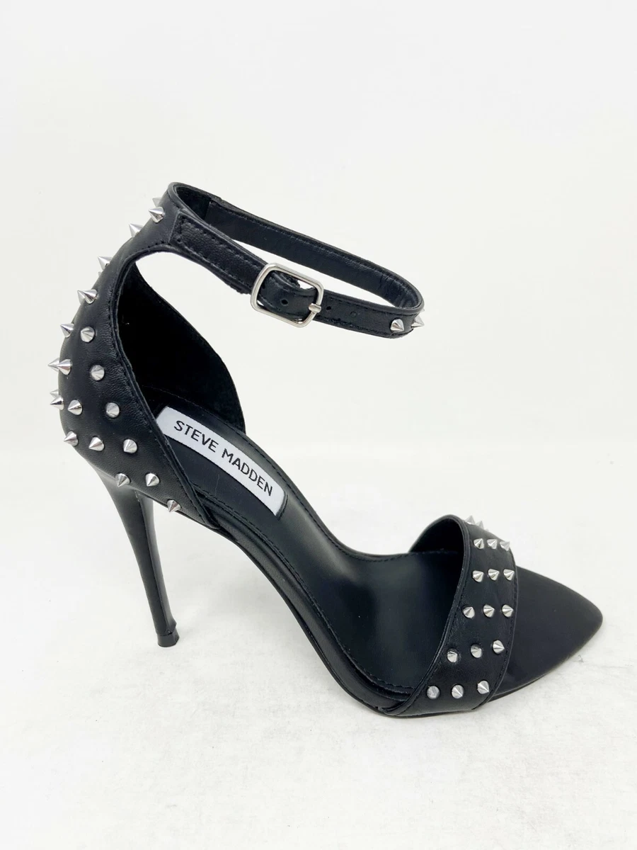 Amazon.com | iadore Women's Pumps,11cm Pointed Toe Women High Heel Shoes  Fashion Pearl Studded PVC Clear Heels Party Dress Pump Shoes(Black,  Numeric_5_Point_5) | Pumps