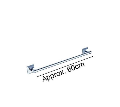 Modern Silver Chrome Wall Mounted Bathroom Accessories Range Fittings Included - 第 6/8 張圖片