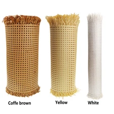 Natural Cane Sheet Webbing Rattan Sheet Cane Webbing Chair Repair DIY US STOCK