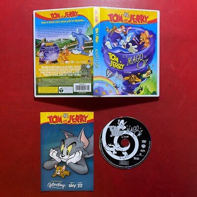TOM AND JERRY UND DER ZAUBERER VON OZ DER FILM DVD Warner Bros Cartoon
