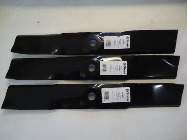 3 NEW 54C Mower Deck Blades for John Deere LX188 GT225 GT235 GT245 GX255 M143520 - Image 1 of 3