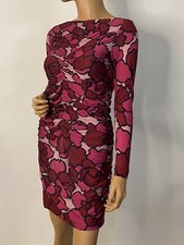 Marc By Marc Jacobs dress 4 long sleeves ruched Jersey rayon