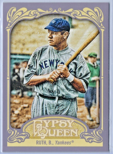 Babe Ruth - 2012 Topps Gypsy Queen Card 300