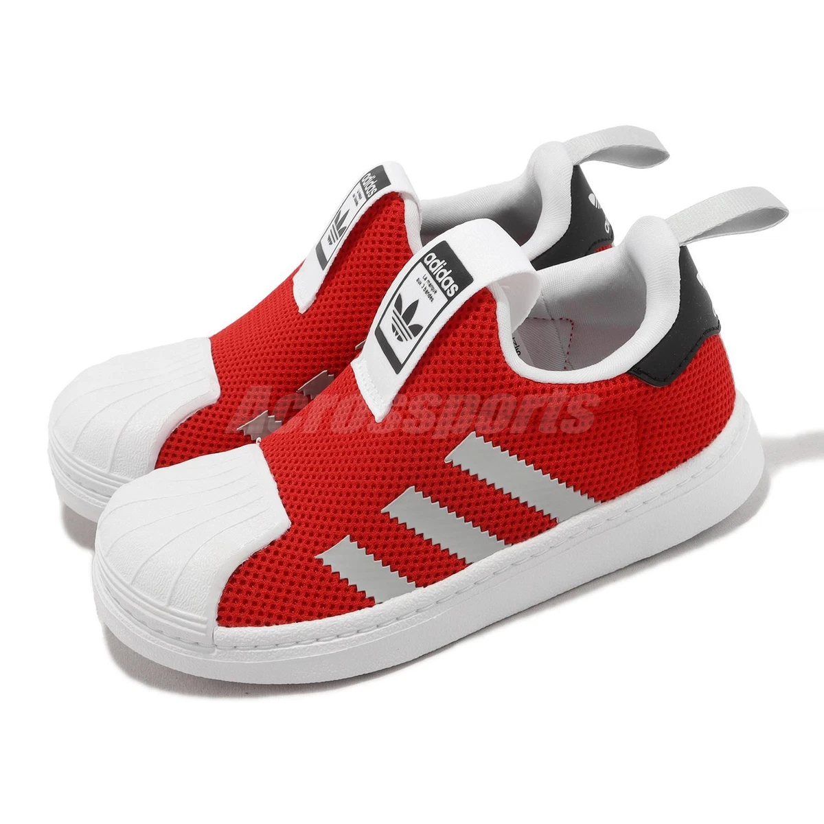 adidas Originals Superstar 360 C Vivid Red Kids Preschool Casual GZ5034 | eBay