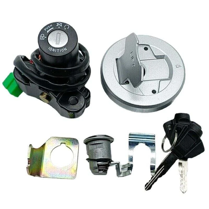 Juego de 18 interruptores de encendido tapa de gas bloqueo asiento para Suzuki GIXXER155 GSX150 F 2016 2017 Foto 2 de 4