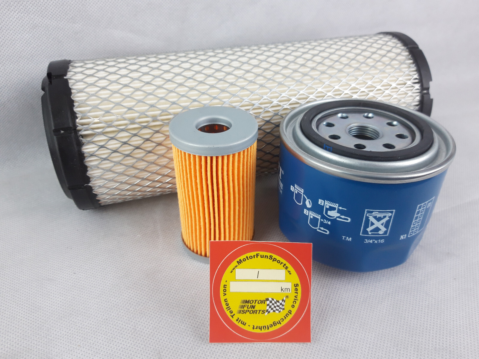 Filter Set (small) suitable for Kubota L 2900 DT GST Oil Air Fuel