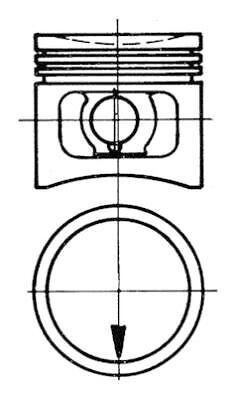 Piston 93356620 - Picture 1 of 1
