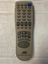 USED JVC Model RM-SXVM567J Remote-MISSING BATTERY COVER & HAS SCRATCHES TESTED-